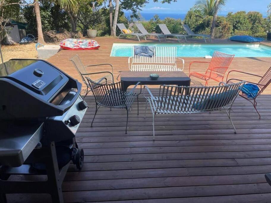 La Villa Jujubes Avec Piscine Chauffee - 5 Chambres Spacieuses Le Bois de Nefles  Luaran gambar